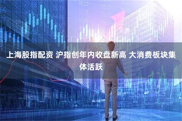 上海股指配资 沪指创年内收盘新高 大消费板块集体活跃