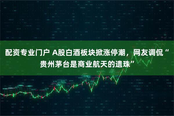 配资专业门户 A股白酒板块掀涨停潮，网友调侃“贵州茅台是商业航天的遗珠”